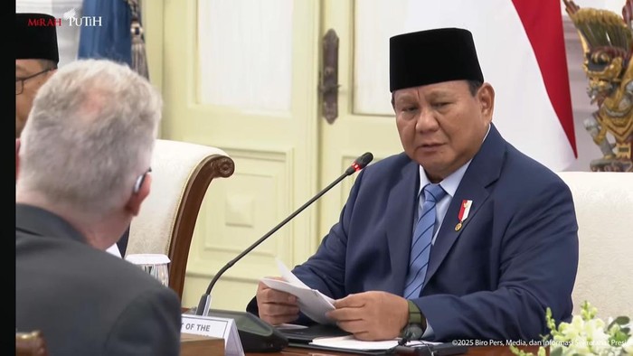 Prabowo Terima Kunjungan PM Australia