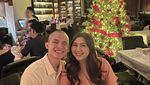 Seru! Cellos Botak dan Natasha Putri Cicip Kue dan Makan di Resto