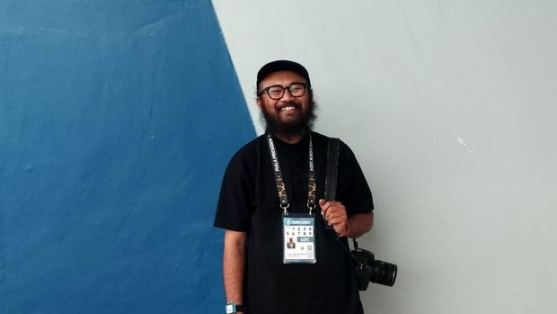 Sutanto Nurhadi Permana, fotpgrafer Persib Bandung.