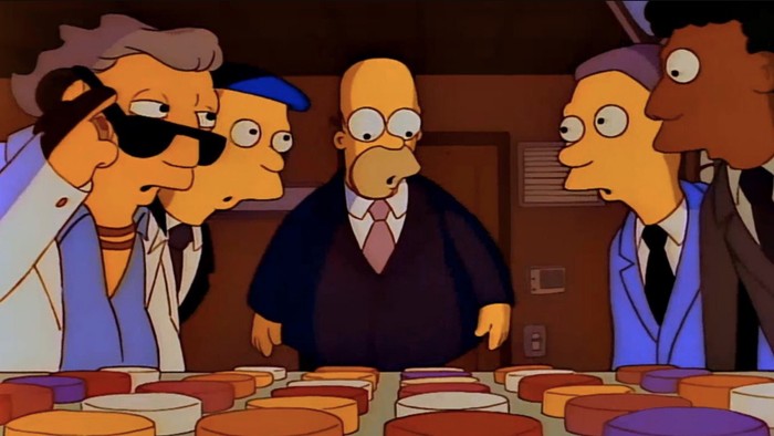 Cuplikan adegan The Simpsons bertajuk Homer Defined.