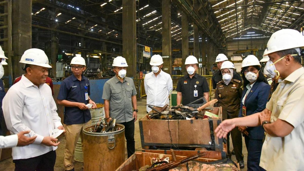 BNPT Koordinasikan K/L Terkait dalam Pemusnahan Barang Bukti Tipiter 2025