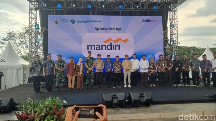 Gerakan Desa Peduli Sampah yang diinisiasi Kementerian Desa dan Pembangunan Daerah Tertinggal (Kemendes PDT) (Taufiq S/detikcom)