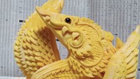 Gaku terinspirasi seni ukir makanan tradisional Jepang yang populer bernama mukimono. Dalam berkreasi, ia mengandalkan ketajaman pisau ukir. Foto: Instagram gakugakugakugakugaku1
