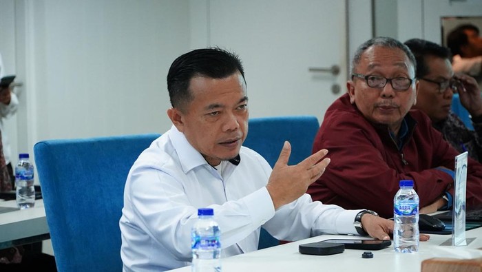 Gubernur Jambi Al Haris saat bahas hibah ANHA dari Korea di Kementerian PU