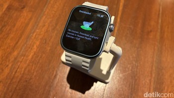 Huawei Watch Fit 4 Pro juga kebagian sejumlah fitur yang sebelumnya hanya ada di Watch GT series, salah satunya dukungan untuk olahraga golf. Foto: Virgina Maulita Putri/detikINET