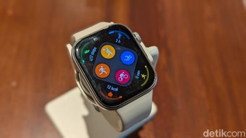 Walau tak kebagian beberapa fitur eksklusif yang ada di varian Pro, Watch Fit 4 masih mendukung tracking lebih dari 100 jenis olahraga. Foto: Virgina Maulita Putri/detikINET