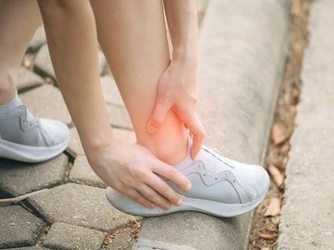 Ilustrasi cedera kaki karena lari