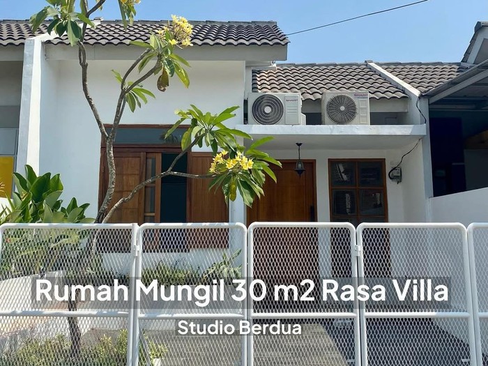Viral Desain Rumah Minimalis Lahan 60/30 Rasa Vila di Bekasi Bikin Takjub