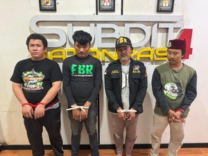 Peras Pedagang, Ketua-Anggota FBR Bojongsari Ditangkap Jatanras PMJ