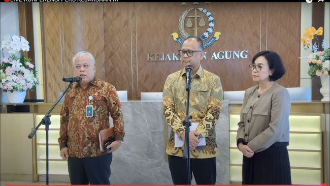 Jumpa pers Kejagung dan Kemendiktisaintek