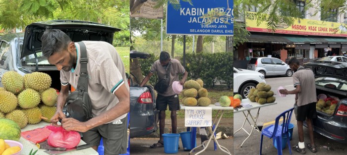 Mantan Detektif Jualan Durian Demi Bantu Pengobatan Ibunya