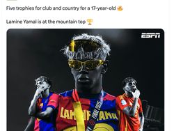 Netizen Terpukau Keajaiban Lamine Yamal, Samai Cristiano Ronaldo