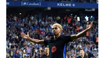 Yamal menjadi satu-satunya pemain dalam sejara yang menang dua La Liga sebelum berumur 18 tahun. Foto: X.com