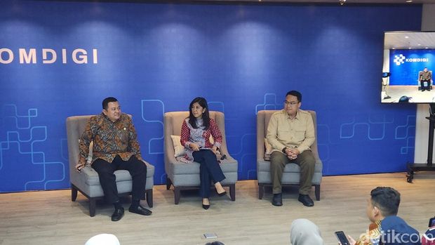 Menkomdigi Meutya Hafid. (Adrial/detikcom)