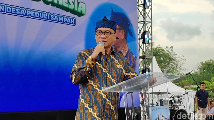 Menteri Desa dan Pembangunan Daerah Tertinggal (Mendes PDT) Yandri Susanto (Taufiq S/detikcom)
