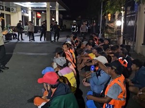 51 Jukir Liar di Parepare yang Resahkan Warga Ditangkap-Dibina