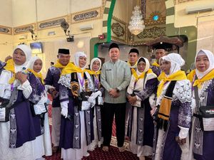 Takalar Lepas 259 Jemaah Calon Haji 2025, Usia 70 Tahun Capai 20 Orang