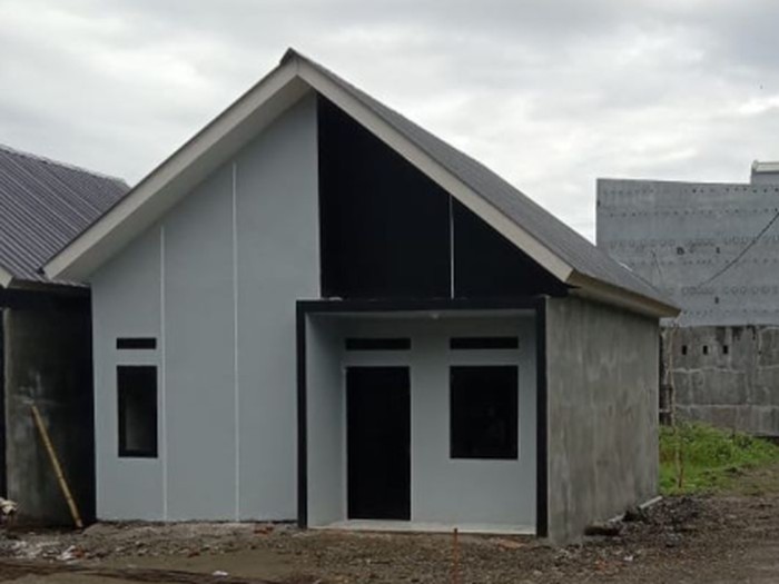 Penampakan rumah di Pammanu Residence