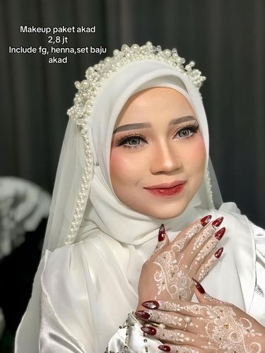 Pengantin yang menggelar acara pernikahan intim dengan biaya Rp 10 Juta.