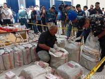 1,9 Ton Kokain dan Sabu yang Diamankan di Kepri Bernilai Rp 7 T