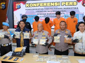 Dikendalikan Napi, Peredaran 17,37 Kg Sabu di Riau Digagalkan Polisi