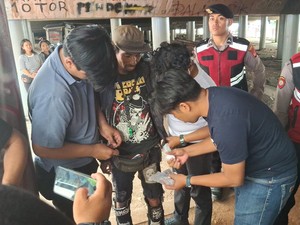 Polres Bogor Gelar Operasi Preman, Sejumlah Pria Bertato-Pak Ogah Diamankan
