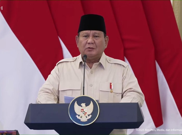 Presiden Prabowo Subianto meresmikan 2 proyek minyak dan gas (migas) yakni Forel dan Terubuk yang menjadi bagian dari Blok South Natuna Sea Block B di Kepulauan Riau (Kepri).