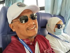 Bahagia Suami-Istri Asal Jakarta Naik Haji Bersama: Ini yang Kami Impikan
