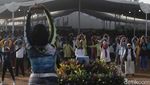 Senam Massal Buka Festival Peduli Sampah di Serang