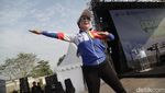 Senam Massal Buka Festival Peduli Sampah di Serang