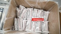 Gudang-gudang tersebut, yang dikelola oleh Biro Bantuan Kemanusiaan USAID, berisi antara 60.000 hingga 66.000 metrik ton makanan, yang bersumber dari petani dan produsen Amerika, kata lima orang tersebut.  