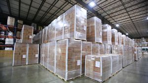 Trump Pangkas Besar-besaran Program USAID, Bantuan Pangan Numpuk di Gudang