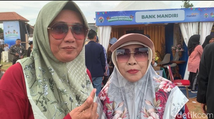 Warga senang bisa mengikuti Festival Gerakan Peduli Sampah (Taufiq Syarifudin/detikcom)
