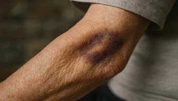 Orang lanjut usia rentan mengalami memar karena itu bagian dari proses penuaan. Foto: via Bright Side