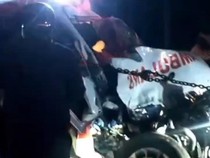 Kronologi Ambulans Bawa Pasien Tabrak Truk di Banyuasin hingga Sopir Patah Kaki