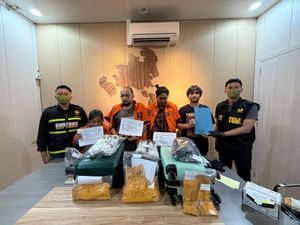 Bareskrim Bongkar Pengiriman 2 Kg Sabu di Batam, 3 Orang Ditangkap