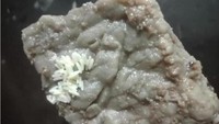 Meski daging sapinya sudah dikerubuti telur lalat, tapi netizen ini tetap nekat dan memakannya. Duh bahaya! Foto: Boredpanda