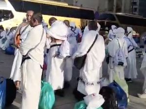 Viral Jemaah Haji Diturunkan dari Bus, PPIH: Sudah Terlayani dengan Baik