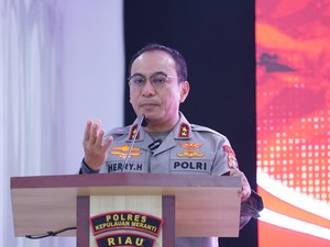 Arahan Kapolda Riau di Polres Meranti: Cegah Karhutla, Berantas Premanisme