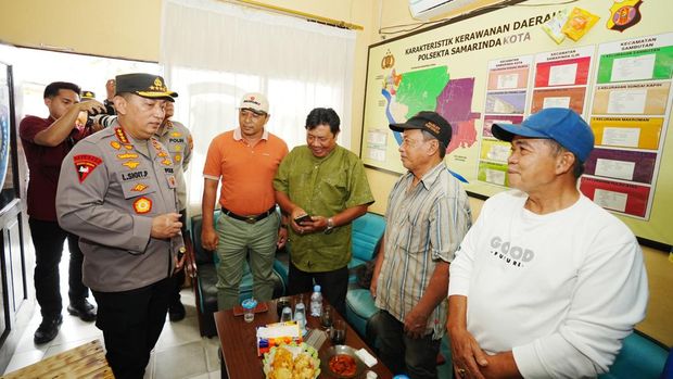 Kapolri Sidak Polsek Samarinda Kota