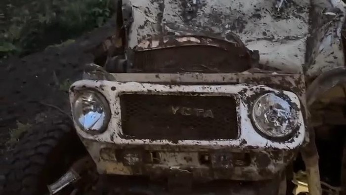 Kecelakaan jip Bromo di Ngadas Malang