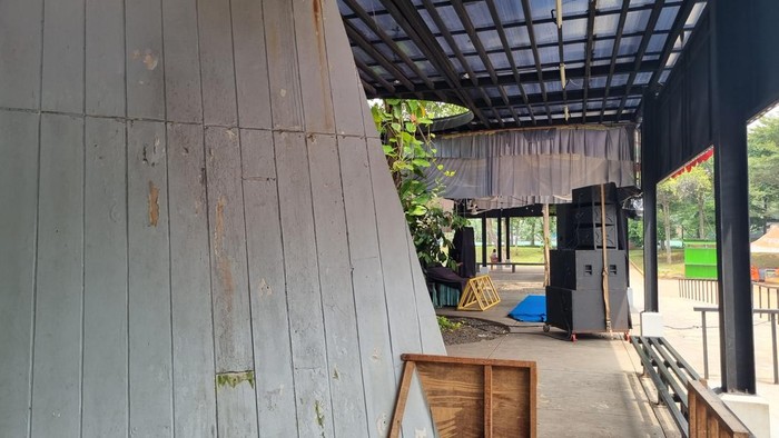 Kondisi RTH dan RPTRA Kalijodo yang akan direvitalisasi.