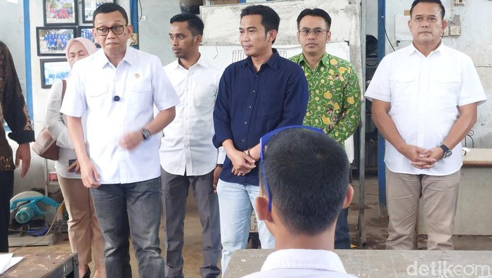 Kunjungan Menteri Perlindungan Pekerja Migran Indonesia (P2MI)  di BLK Cirebon