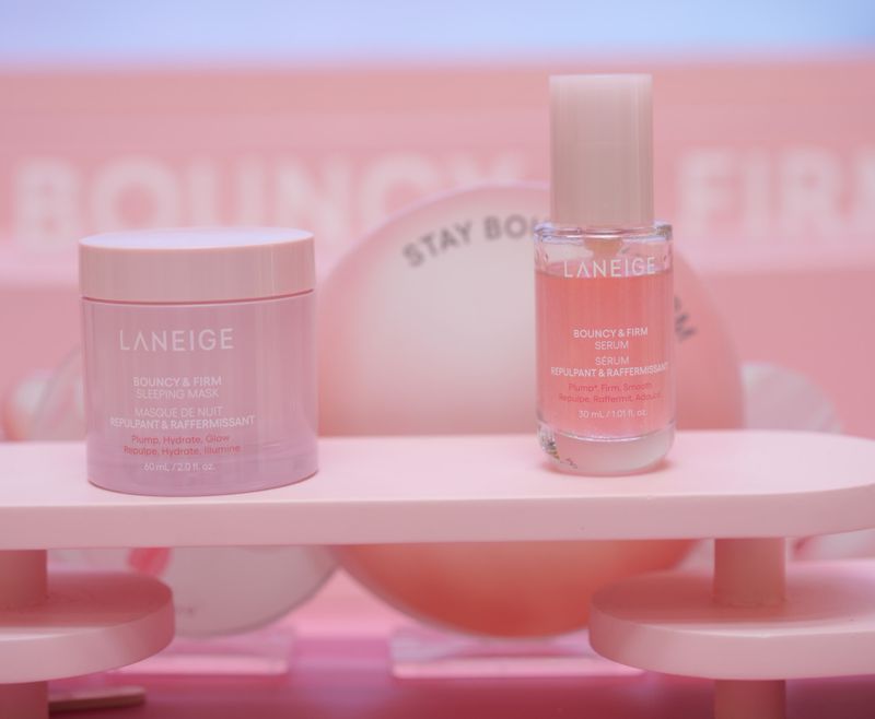 Laneige Bouncy and Firm Rangkaian skincare dari Laneige Bouncy & Firm untuk perawatan slow-aging.