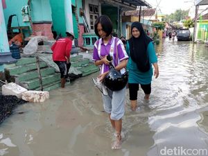 Bengawan Solo Bojonegoro Siaga Merah, Ledok Wetan Mulai Kebanjiran