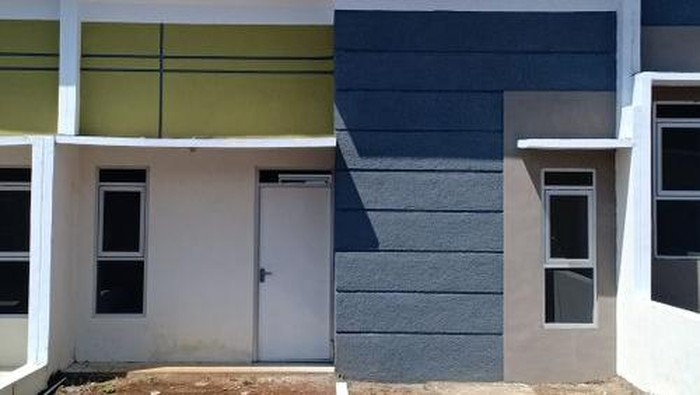 Penampakan rumah di Pusaka Bumi Parungkuda Tahap 2