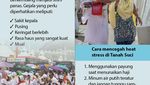 Tips Cegah Dehidrasi dan Panas Ekstrem saat Haji