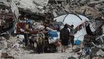 Warga Gaza Mengungsi Usai Serangan di Jabalia dan Beit Lahiya