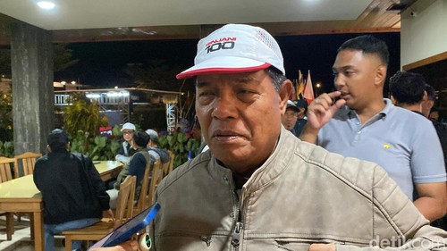 Bupati Lombok Timur Khaerul Warisin, seusai menemani Menhut Flag Off Rinjani 100 di Sembalun Lombok Timur, Minggu (18/5/2025).