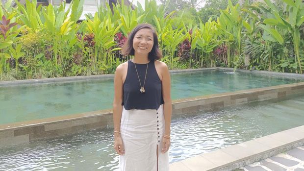 Dian Sonnerstedt, pemilik Bodega, kedai kopi ramah lingkungan di Ubud, Gianyar. (Leona Wirawan/detikBali)